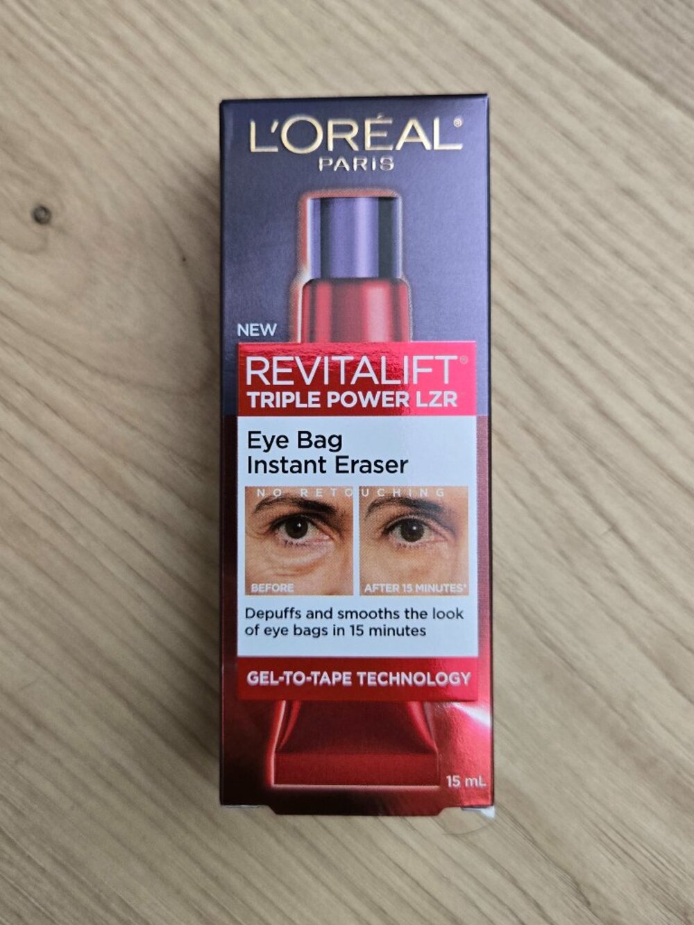 BN L'Oréal Revitalift Triple Power LZR Instant Eraser Eye Cream 15 ml